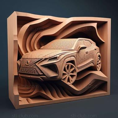 3D мадэль Lexus NX (STL)